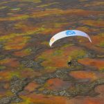 Sacha Dench Flying over the Russian Tundra
